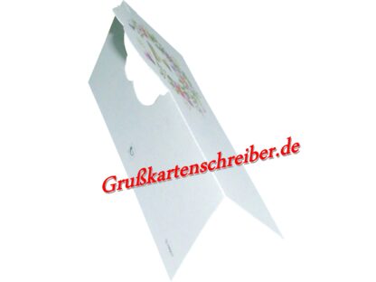 Christus Kelch Tischkarte Handgeschrieben GK0005 GK 0005 (10)