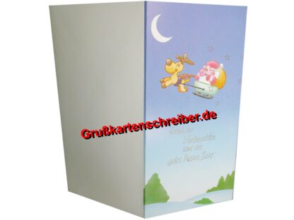 Fröhliche Weihnachten und... Handgeschriebene Post GK0082 GK 0082 (2)