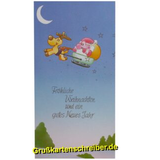 Fröhliche Weihnachten und... Handgeschriebene Post GK0082 GK 0082 (5)