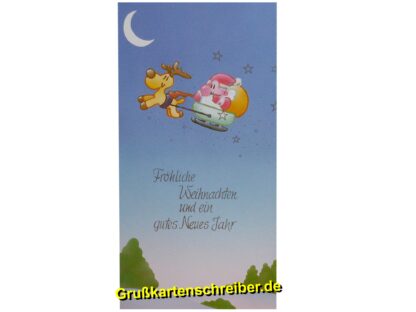 Fröhliche Weihnachten und... Handgeschriebene Post GK0082 GK 0082 (5)