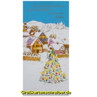 Frohe Weihnachten und viel... Handgeschrieben GK0059 GK 0059 (5)