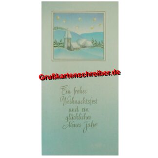 Handgeschriebene Post, Ein frohes Weihnachtsfest... GK0075 GK 0075 (5)