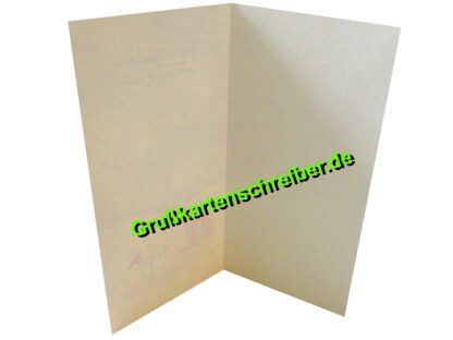 Handgeschriebene Post, Weihnachtskarte Schneemänner GK0062 GK 0062 (3)