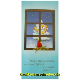 Handschriftliche Post Frohe Weihnachten und.... GK0077 GK 0077 (5)