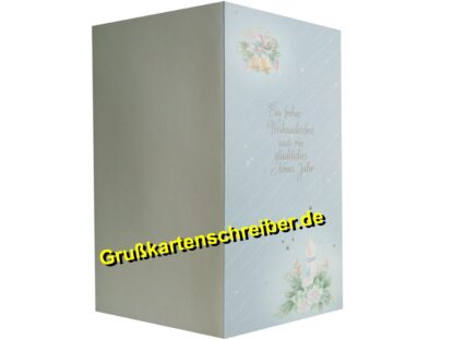 Handschriftliche Weihnachtskarte, Ein frohes Weihnachtsfest... GK0085 GK 0085 (4)