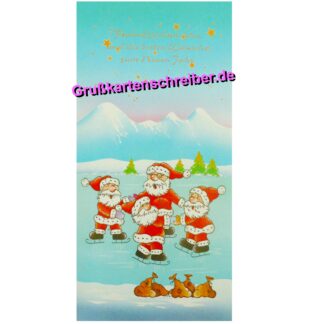 die besten Wünsche, Weihnachtskarte Handgeschrieben GK0066 GK 0066 (5)