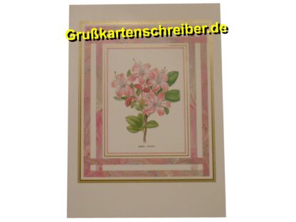 Antike Botschaftskarte Handschriftliche Grußkarte GK0112 GK 0112 (2)