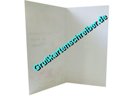 Handgeschriebene Hochzeitskarte Dem Brautpaar die... GK0133 GK 0133 (6)