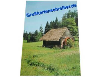 Handgeschriebene Postkarte Herzliche Pfingstgrüße Grußkartenschreiber.de GK0148 GK 0148 (3)