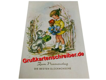 ...DIE BESTEN WÜNSCHE Handgeschriebene Postkarte Grußkartenschreiber.de GK0158 GK 0158 (3)