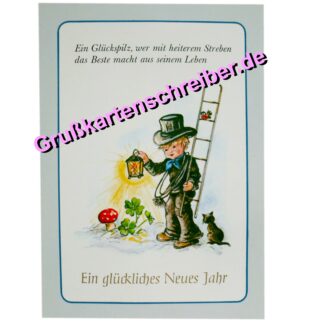 Ein Glückspilz, wer.. von Hand geschriebene Postkarte Grußkartenschreiber.de GK0170 GK 0170 (3)